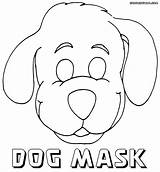 Dog Coloring Mask Face Pages Search Again Bar Case Looking Don Print Use Find sketch template