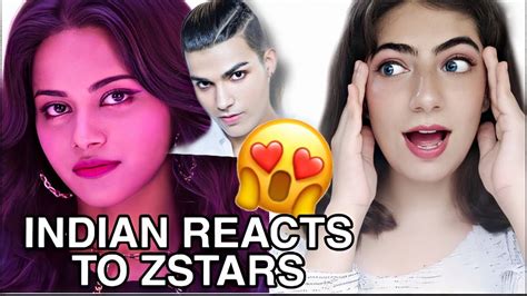 indian reaction first time reacting to zstars profile