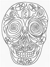 Dead Coloring Pages Halloween Craft Activities Sheets Sugar Mexican Skull Skulls Mask Printable Colouring Aztec Crafts Gif Kids Muertos Dia sketch template