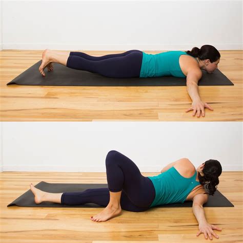 chest opening spinal twist   yin yoga poses yoga poses