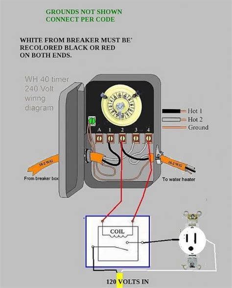 volt  electric water heater wiring diagram