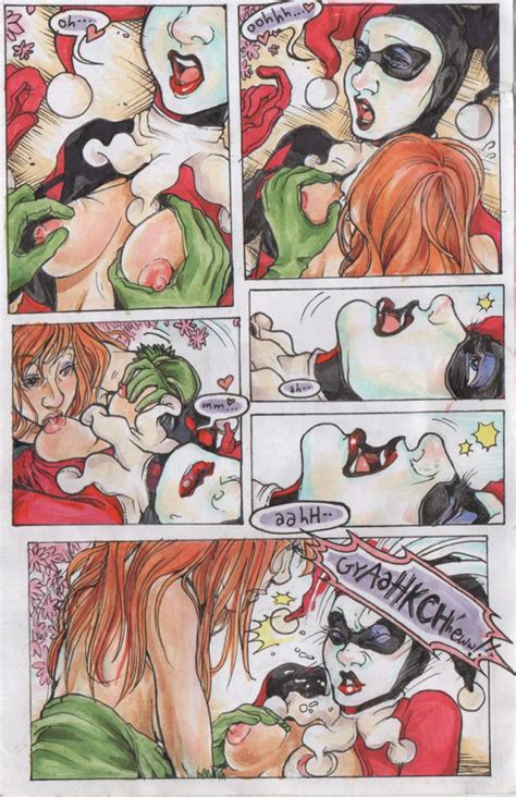 Erotic Pleasures Harley Quinn And Poison Ivy Lesbian Sex Superheroes