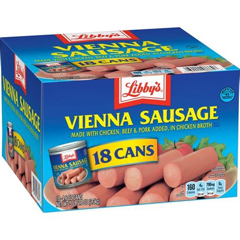 Libby S Vienna Sausage 4 6 Oz From Bj S Wholesale Club Instacart