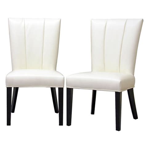 white leather dining chair leather dining chairs modern modern black