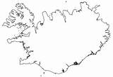 Islandia Imprimir Mudo Freeworldmaps sketch template