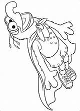 Gonzo Coloring Pages Muppets Super Fun Kids sketch template