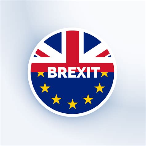 brexit symbol  uk  eu flag   vector art stock graphics images