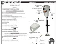 lippert components electric tongue jack user manual  page