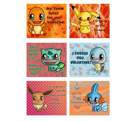 pokemon valentines day valentine cards set    icypanther