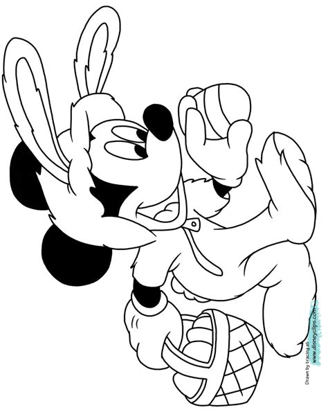 printable disney easter coloring pages disneyclipscom