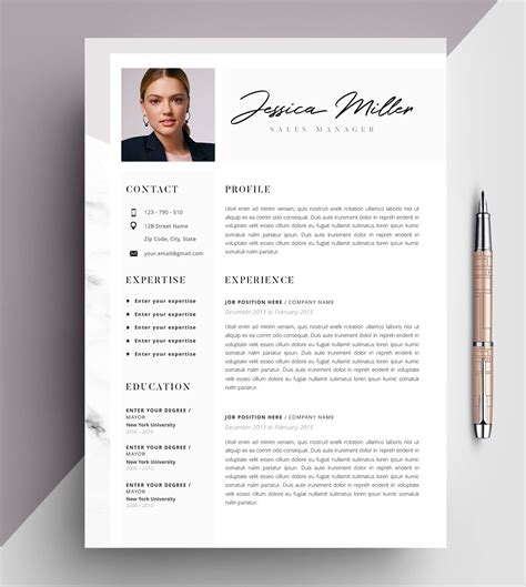 editable resume template   resumega
