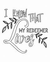 Coloring Pages Redeemer Lives Story Easter Know Come Follow sketch template