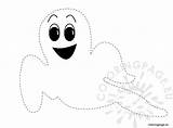 Ghost Halloween Tracing Coloring Reddit Email Twitter Coloringpage Eu sketch template