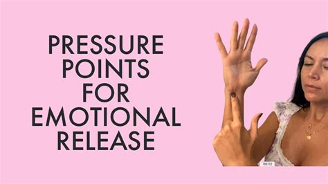 Acupressure Points For Emotional Release Youtube