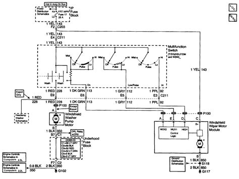 gm turn signal switch wiring diagram wiring draw  schematic
