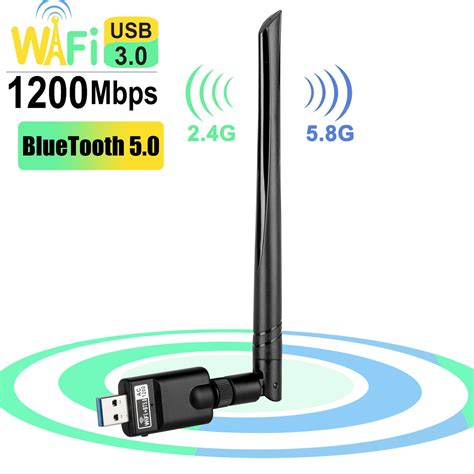 Tsv 1200mbps Bluetooth 5 0 Usb Wifi Adapter Dual Band Usb Wireless