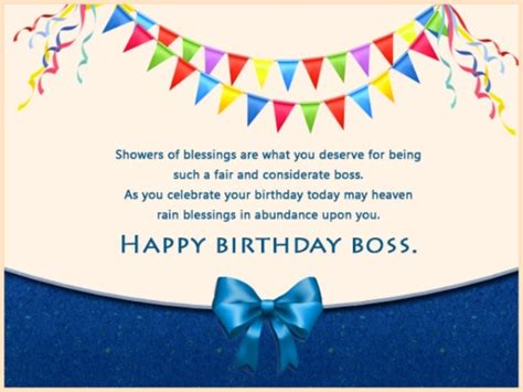 warm birthday wishes    boss