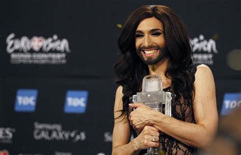 Austrian Bearded Drag Queen Wins Eurovision Song Contest