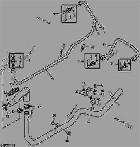 transmission suction   implement pump   tractor compact utility john