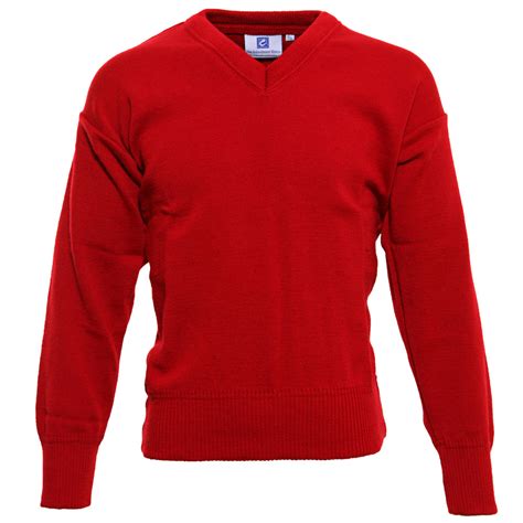 red  neck jumper  schoolwear house