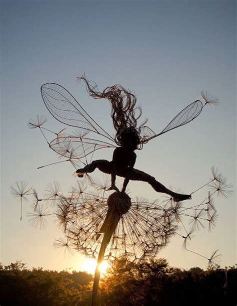 stainless steel wire sculpture fairies kits so you can perfect your wire art geek fun in