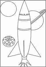 Colorare Missile Fusee Missili Cohetes Weltall Bambini Rockets Espacio Spatial Ruimte Ausmalbilder Razzi Missiles Vaisseau Shuttle Faciles Rummet Ausmalbilde Tegninger sketch template