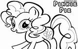 Pinkie Rarity sketch template