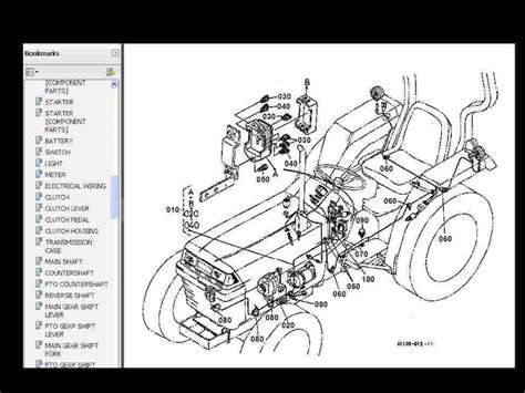 kubota  tractor parts manual set pgs  detailed exploded   diagrams  easier