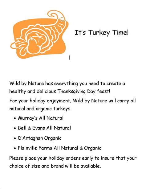 order your turkey for thanksgiving healthy thanksgiving