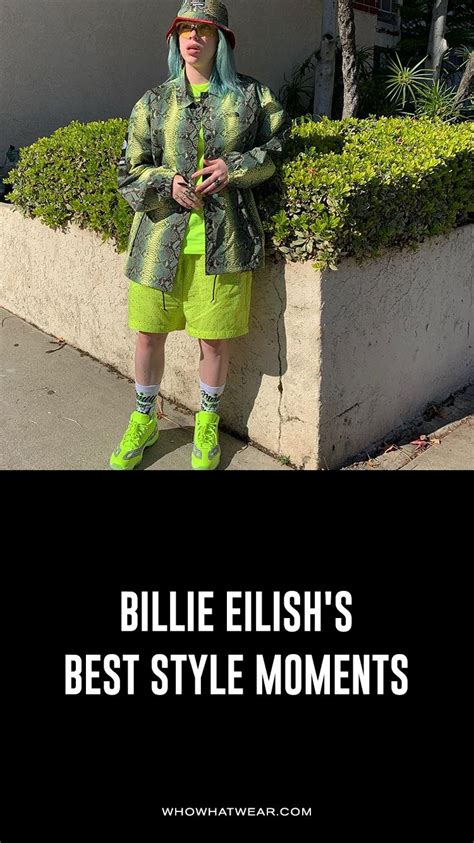 billie eilishs  style moments