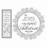 Coloring Verse Pages2 Bible sketch template