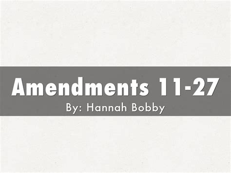 Amendments 11 27 By Hannah Bobby