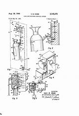 Patent Fire Extinguisher Patents Drawing sketch template