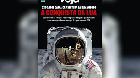 veja lança e book para celebrar os 50 anos da chegada do homem à lua veja