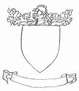 Shield Template Shields Medieval Coat Arms Drawing Templates Blank Coloring Heraldry Printable Name Pages Parchment Studies Social Tags Choose Board sketch template