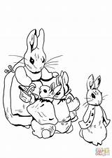Coloring Potter Beatrix Peter Pages Family Rabbit Walk Ready Drawing Book Sketch Template Getdrawings sketch template