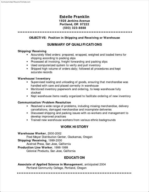 resume templates  format  samples examples format