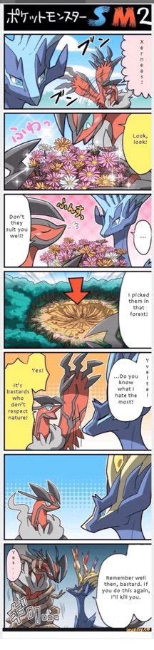 Xerneas X Yveltal Comic Idk What Im Doing Pokémon