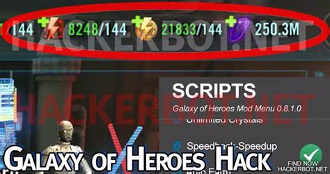 galaxy  heroes hacks mods bots game hack tools mod menus