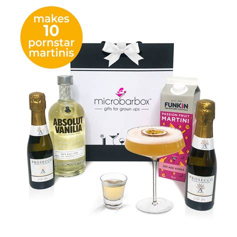 Pornstar Martini Party Starter Cocktail Kit Microbarbox Cocktail