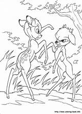 Bambi Ronno Coloring Visit Pages sketch template