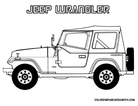 capable wrangler   jeep coloring book jeep coloring book