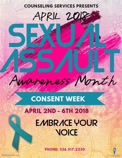 counseling services hosting consent week events april 2nd 6th of