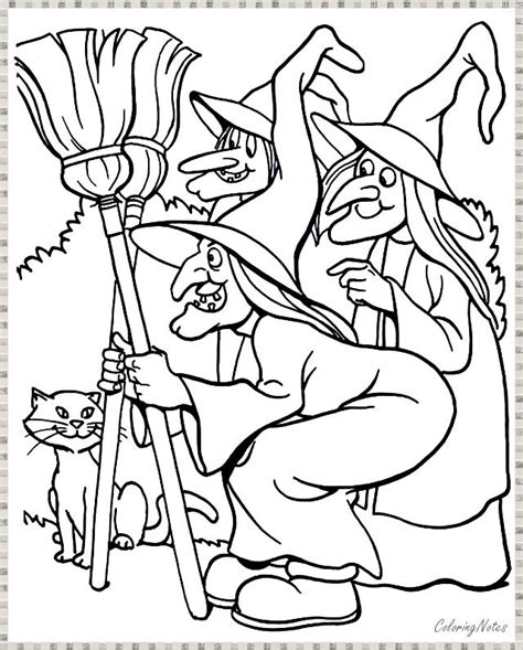 halloween coloring pages witches witch coloring pages halloween