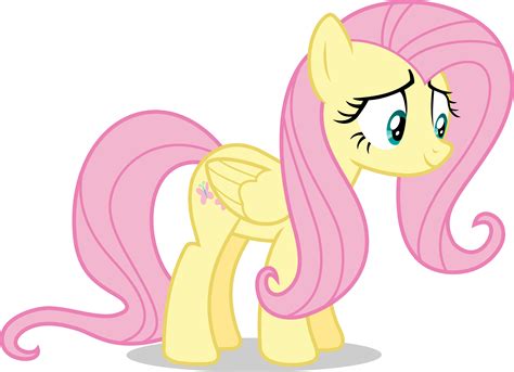 mlp fim fluttershy happy  vector  luckreza  deviantart