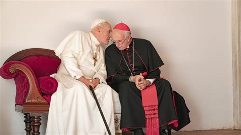 ‘the two popes review double act at the vatican the new york times