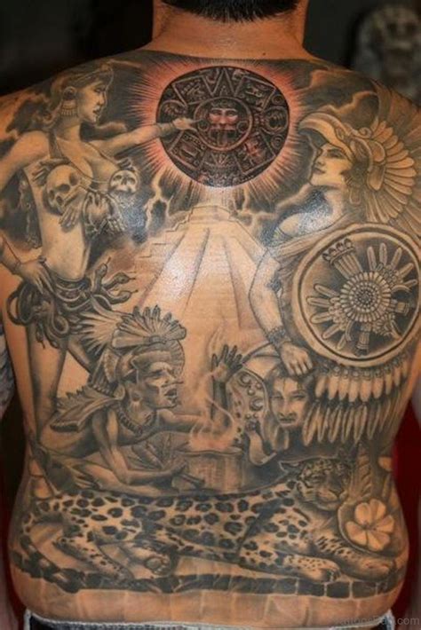 53 fancy aztec tattoos