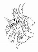 Digimon Coloriages Malvorlagen Kleurplaten Kleurplaat Animaatjes Picgifs sketch template
