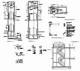 Elevator Autocad Cadbull Plans Escalator Elevation sketch template