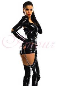 sexy agent j tomb raid wet look catsuit costume deluxe black outfit 10pcs ds1016 ebay